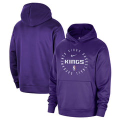 Sacramento Kings 2024/25 Spotlight On-Court Practice Performance Pullover Hoodie On Sale