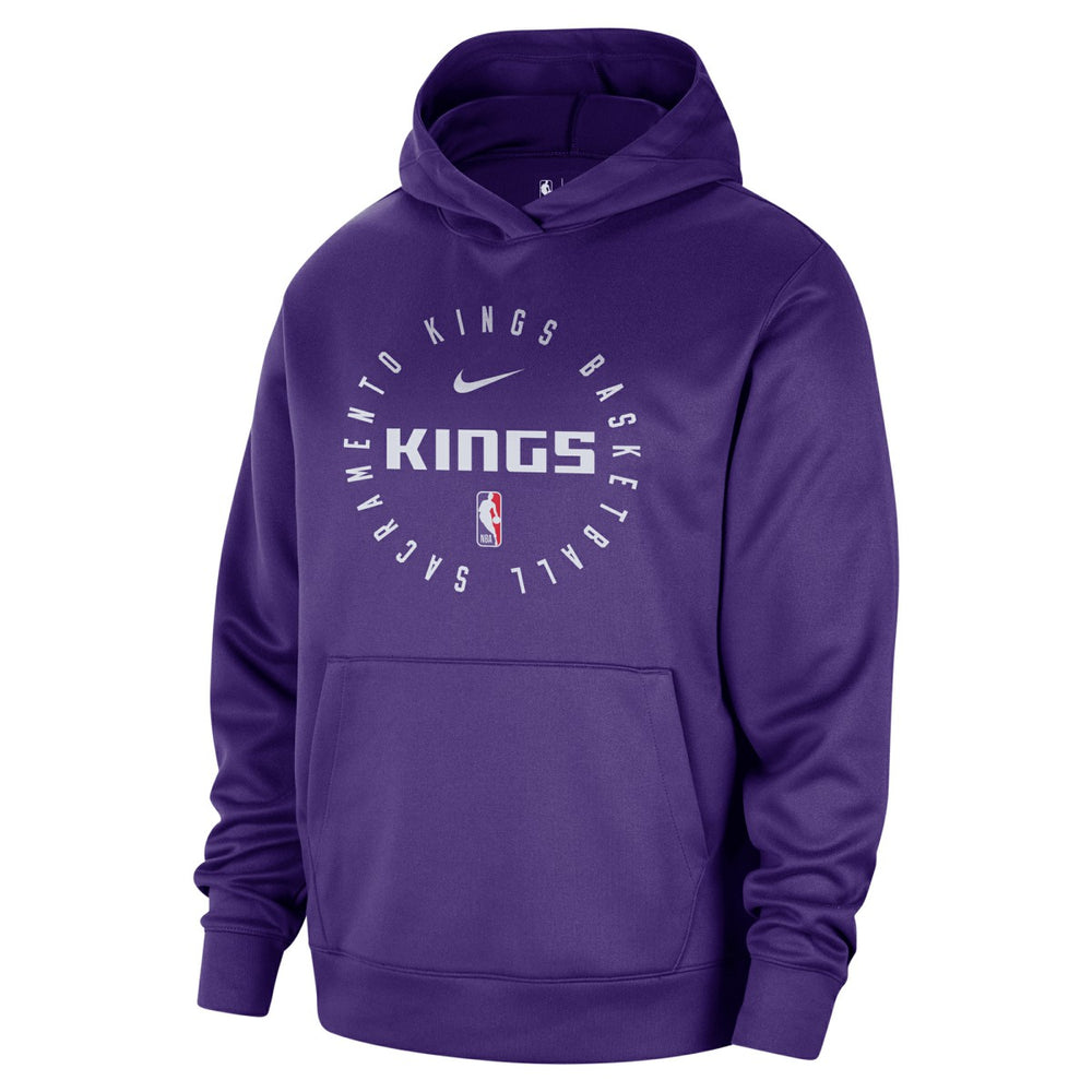 Sacramento Kings 2024/25 Spotlight On-Court Practice Performance Pullover Hoodie On Sale