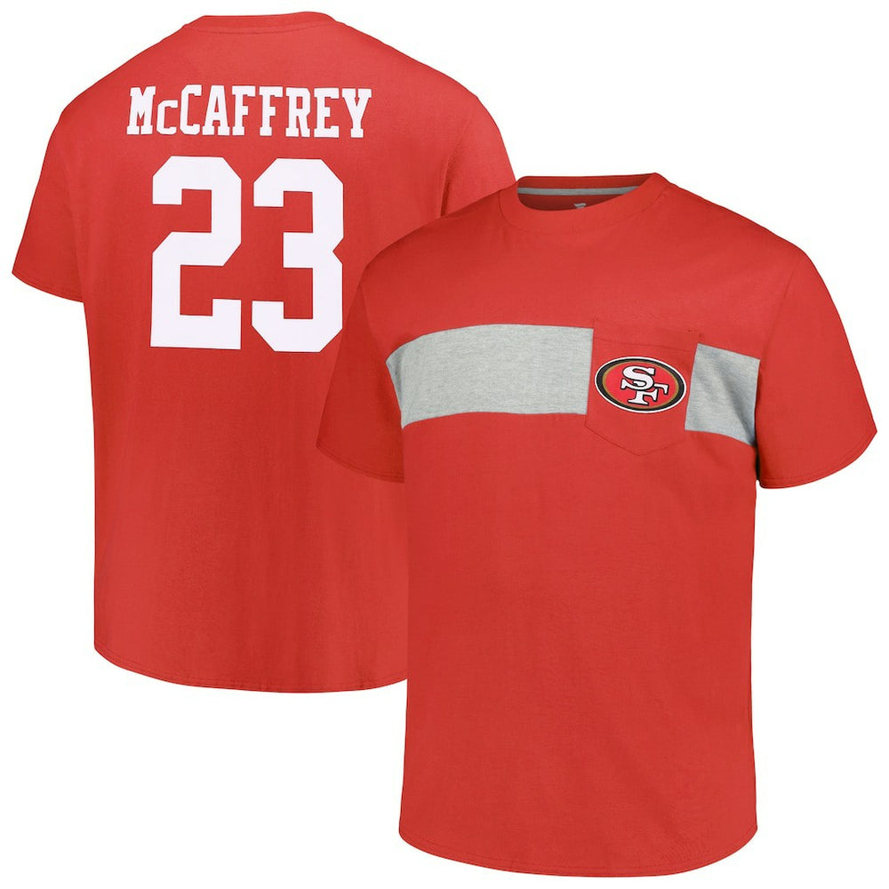 San Francisco 49ers Fanatics Christian McCaffrey  Big & Tall T-Shirt