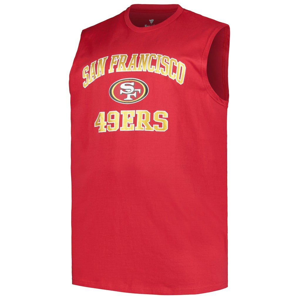 San Francisco 49ers Fanatics Christian McCaffrey  Big & Tall Muscle Tank Top