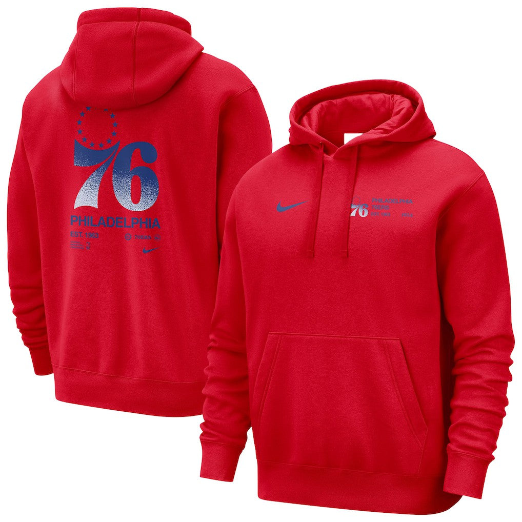 Philadelphia 76ers Courtside Club Pullover Hoodie For Sale