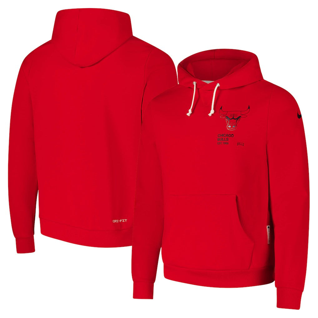Chicago Bulls Courtside Standard Issue Premium Performance Pullover Hoodie Discount