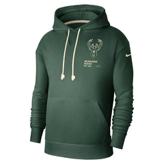 Milwaukee Bucks Courtside Standard Issue Premium Performance Pullover Hoodie Outlet