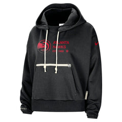 Atlanta Hawks Women's Courtside Standard Issue Performance Pullover Hoodie On Sale