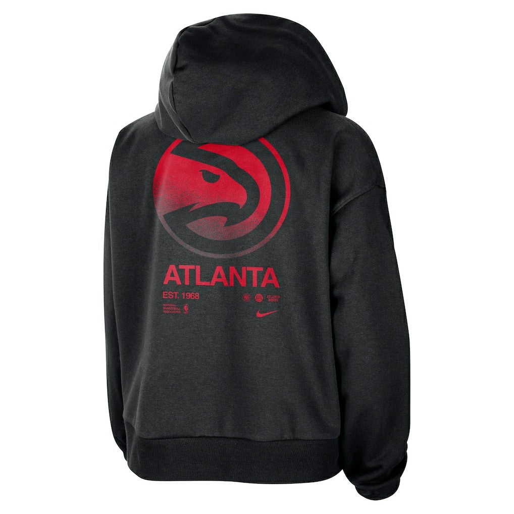 Atlanta Hawks Women's Courtside Standard Issue Performance Pullover Hoodie On Sale
