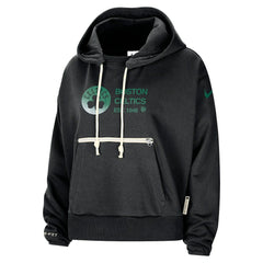 Boston Celtics Women's Courtside Standard Issue Performance Pullover Hoodie For Sale