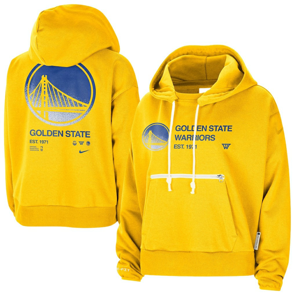 Golden State Warriors Women's Courtside Standard Issue Performance Pullover Hoodie sale Discount