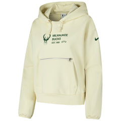 Milwaukee Bucks Women's Courtside Standard Issue Performance Pullover Hoodie On Sale