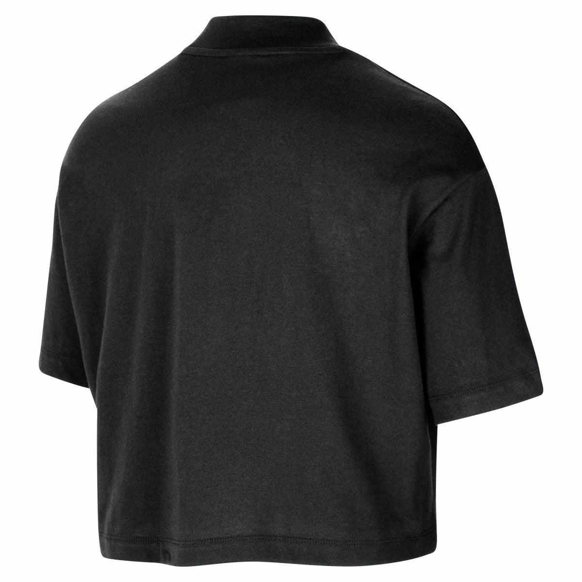 Los Angeles Lakers Women's Courtside Mock Neck Loose Fit Cropped T-Shirt Online