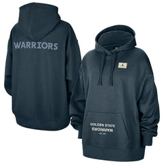 Golden State Warriors Jordan Brand Women's Courtside Statement Edition Oversize Pullover Hoodie sale For Sale