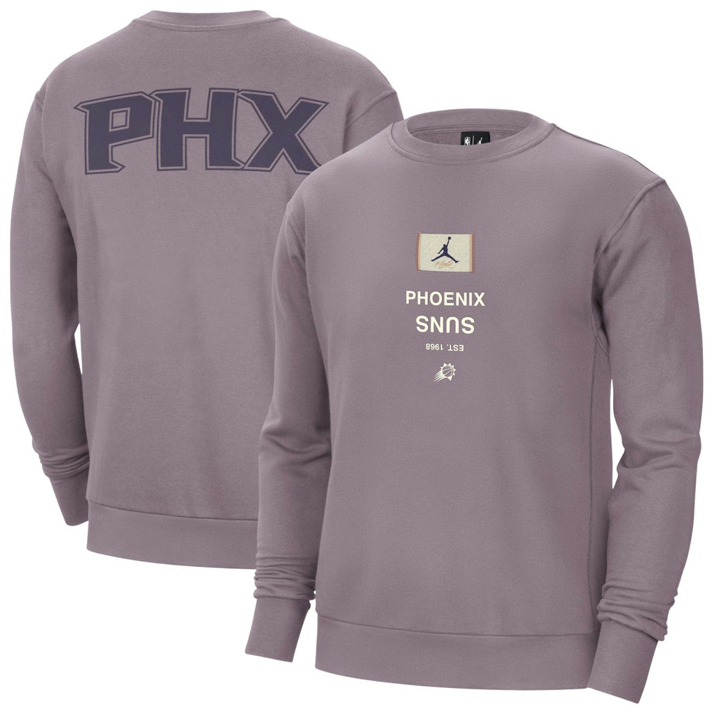 Phoenix Suns Jordan Brand Courtside Statement Edition Heavyweight Pullover Sweatshirt On Sale