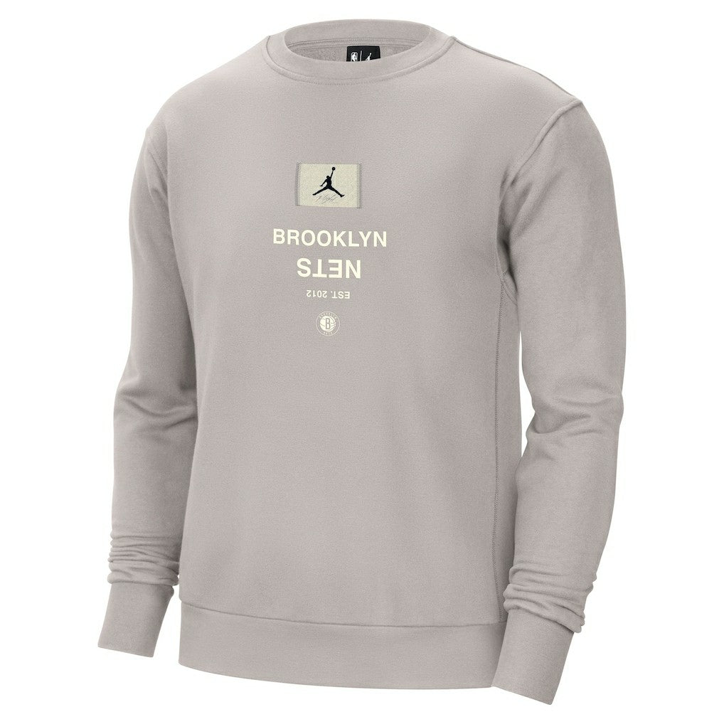 Brooklyn Nets Jordan Brand Courtside Statement Edition Heavyweight Pullover Sweatshirt Discount