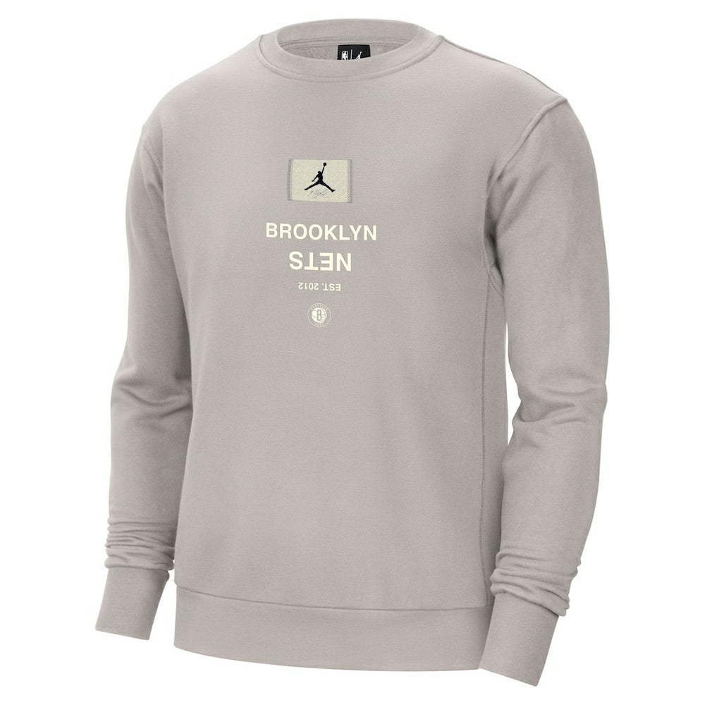 Brooklyn Nets Jordan Brand Courtside Statement Edition Heavyweight Pullover Sweatshirt Discount