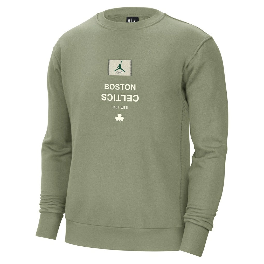 Boston Celtics Jordan Brand Courtside Statement Edition Heavyweight Pullover Sweatshirt For Sale