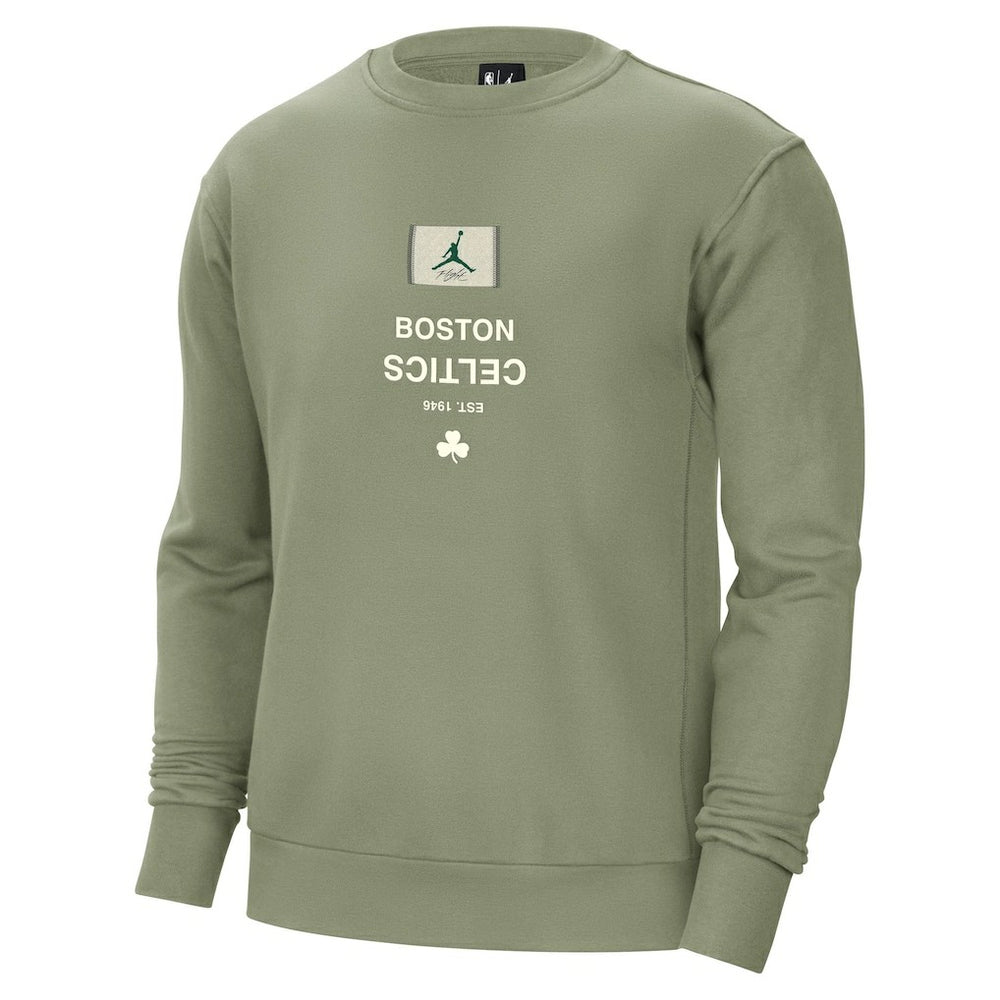 Boston Celtics Jordan Brand Courtside Statement Edition Heavyweight Pullover Sweatshirt For Sale