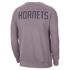 Charlotte Hornets Jordan Brand Courtside Statement Edition Heavyweight Pullover Sweatshirt Outlet