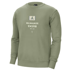 Milwaukee Bucks Jordan Brand Courtside Statement Edition Heavyweight Pullover Sweatshirt Discount