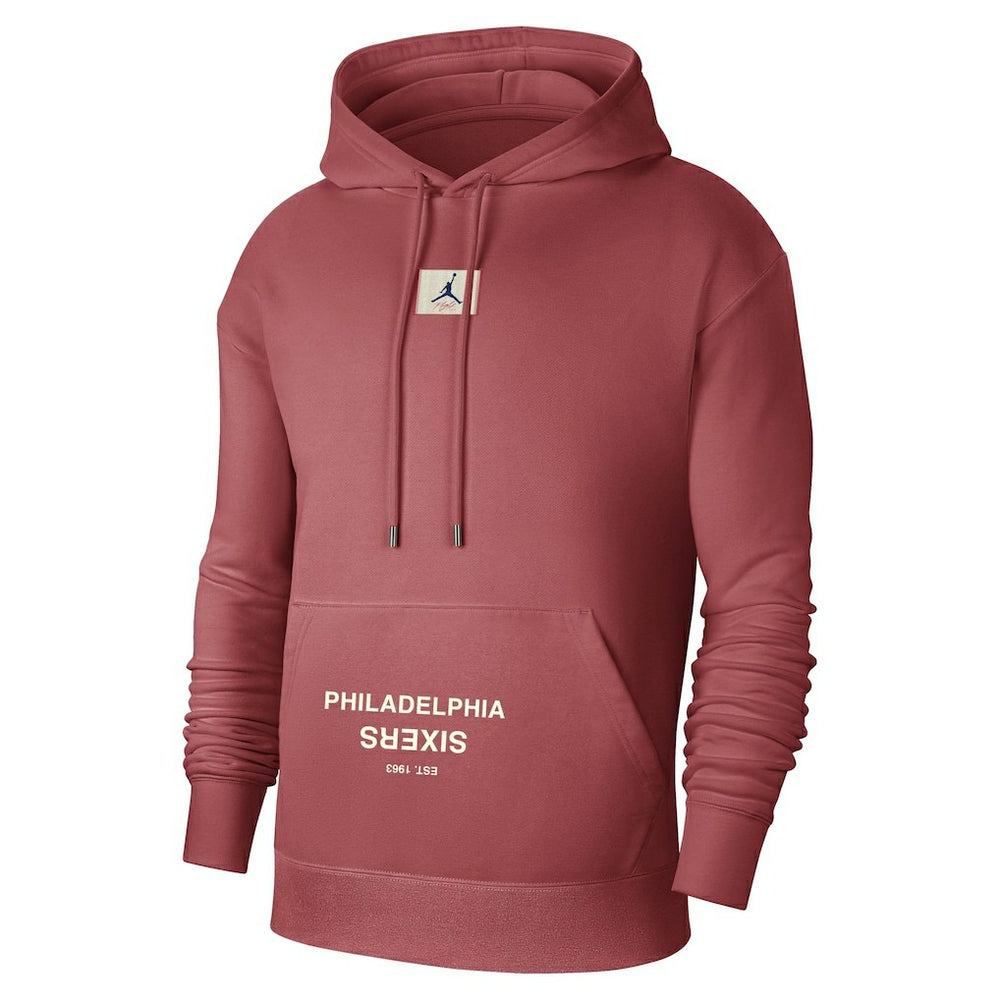 Philadelphia 76ers Jordan Brand Courtside Statement Edition Pullover Hoodie Discount