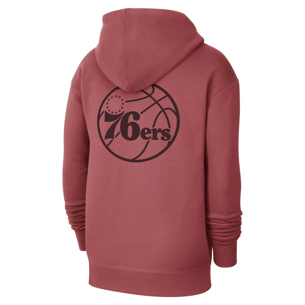 Philadelphia 76ers Jordan Brand Courtside Statement Edition Pullover Hoodie Discount
