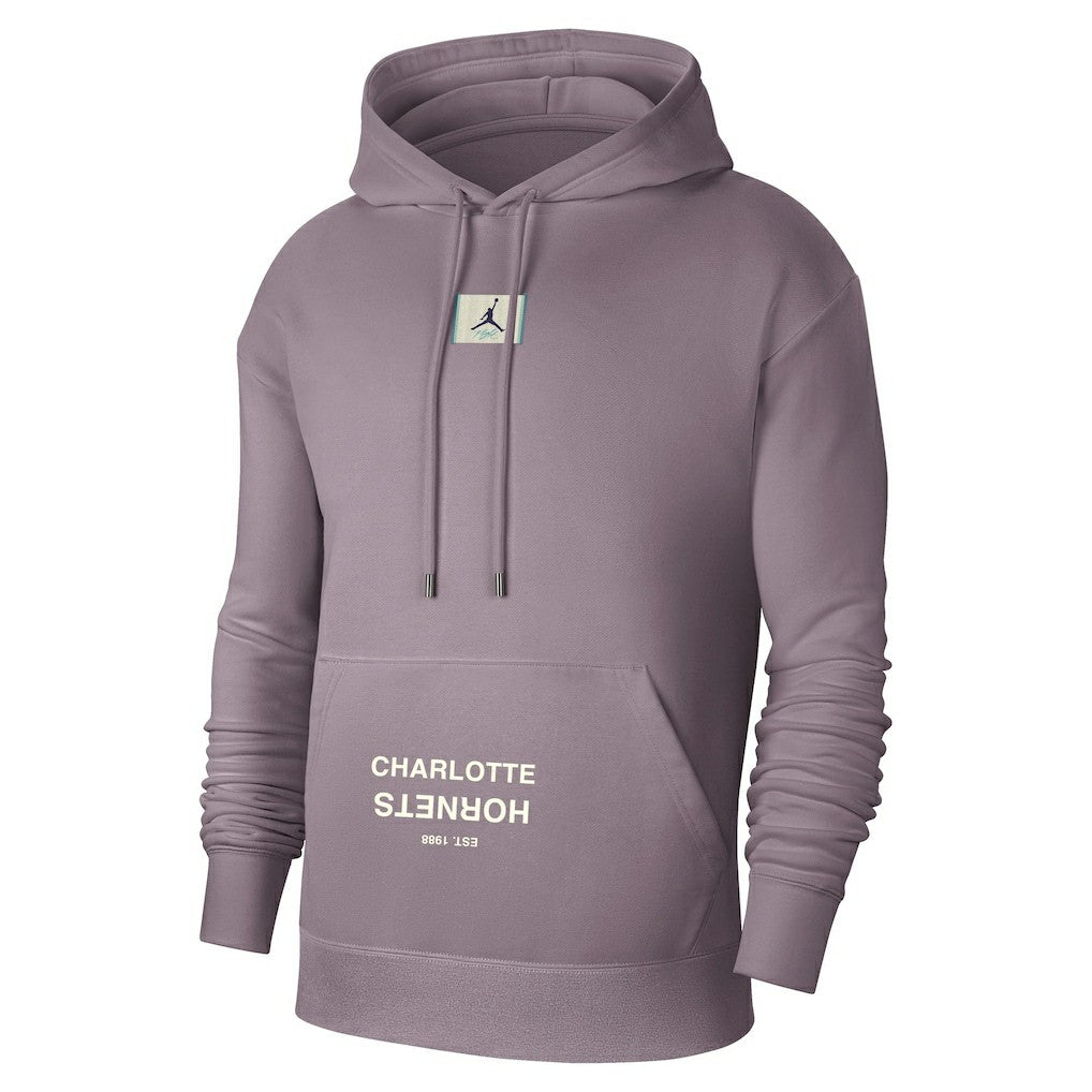 Charlotte Hornets Jordan Brand Courtside Statement Edition Pullover Hoodie New