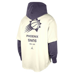 Phoenix Suns Jordan Brand Courtside Statement Edition MVP Jersey Pullover Hoodie On Sale