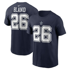 Dallas Cowboys Nike DaRon Bland  Player Name & Number T-Shirt