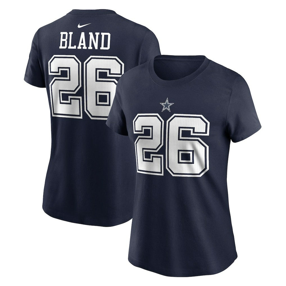 Dallas Cowboys Nike DaRon Bland  Women's Player Name & Number T-Shirt