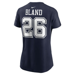 Dallas Cowboys Nike DaRon Bland  Women's Player Name & Number T-Shirt