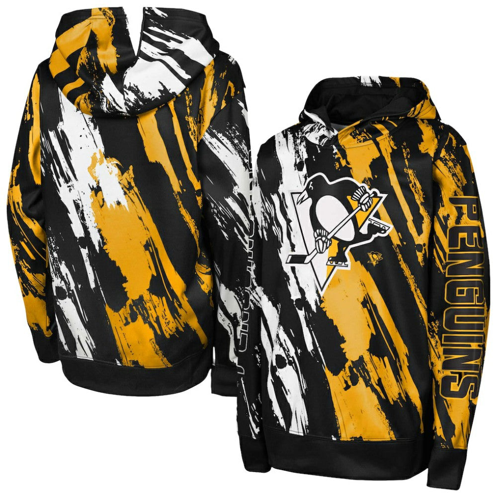 Pittsburgh Penguins Preschool Master Snipe Pullover Hoodie For Sale