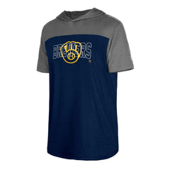 Milwaukee Brewers New Era Active Brushed Hoodie T-Shirt | MLB Near me