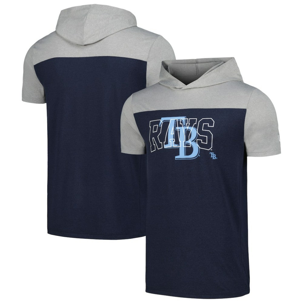 Tampa Bay Rays New Era Active Brushed Hoodie T-Shirt | MLB For sale