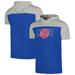 Chicago Cubs New Era Active Brushed Hoodie T-Shirt | MLB For sale