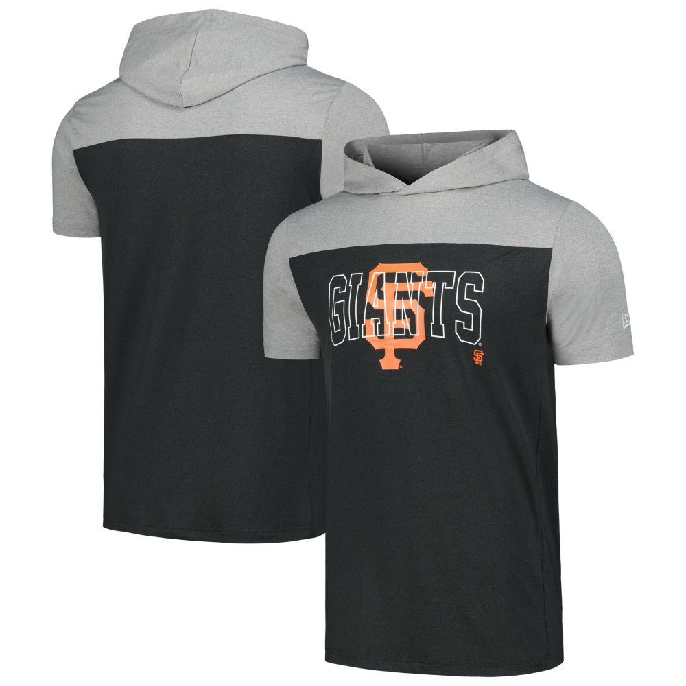 San Francisco Giants New Era Active Brushed Hoodie T-Shirt | MLB Shop