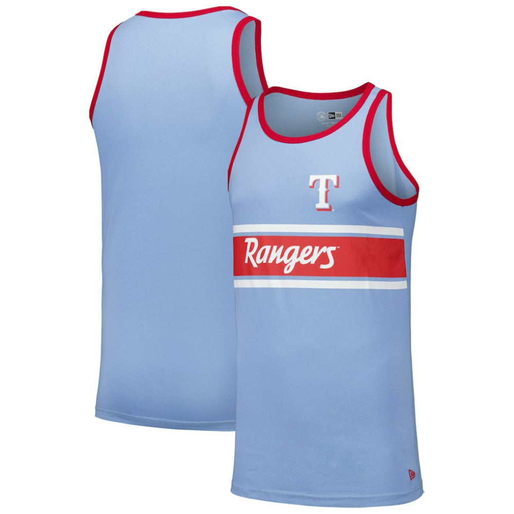 Texas Rangers New Era Jersey Ringer Tank Top | MLB Sale