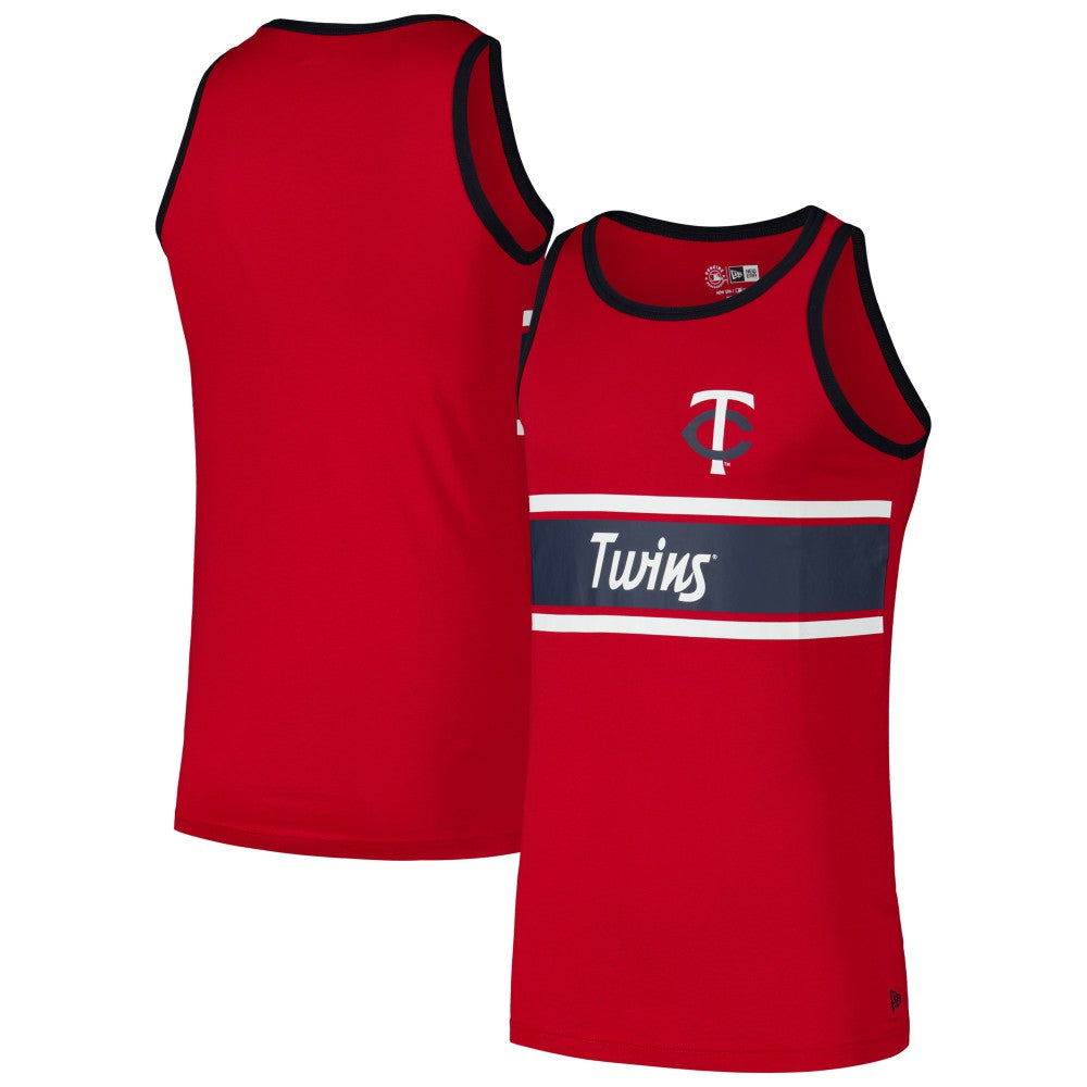 Minnesota Twins New Era Jersey Ringer Tank Top | MLB US