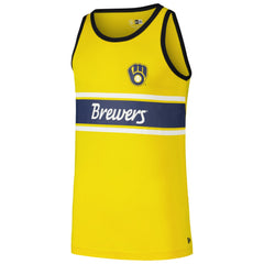 Milwaukee Brewers New Era Jersey Ringer Tank Top | MLB Online