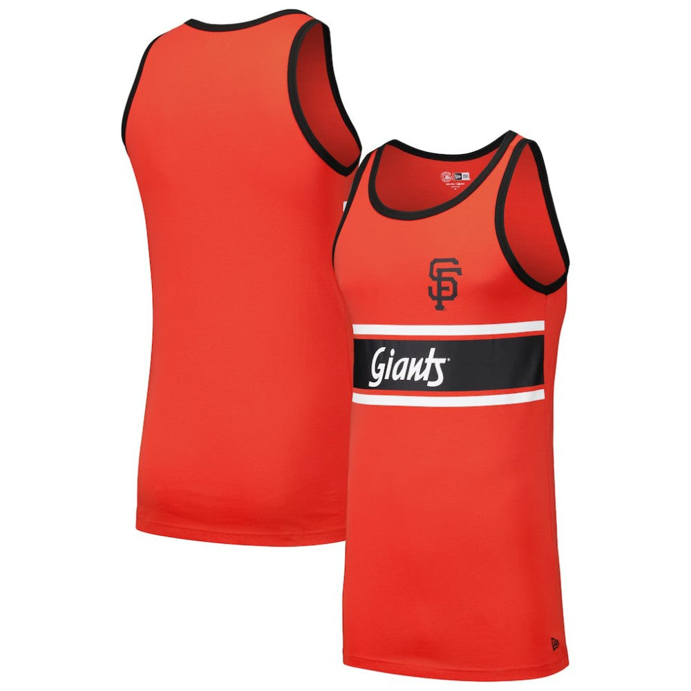 San Francisco Giants New Era Jersey Ringer Tank Top | MLB For sale