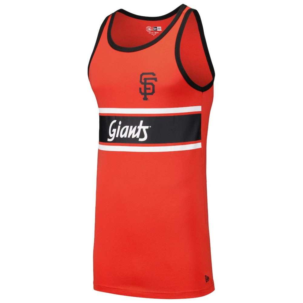 San Francisco Giants New Era Jersey Ringer Tank Top | MLB For sale