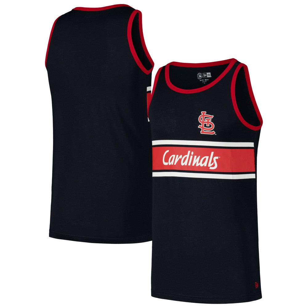 St. Louis Cardinals New Era Jersey Ringer Tank Top | MLB Shop