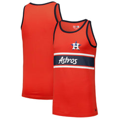Houston Astros New Era Jersey Ringer Tank Top | MLB Outlet