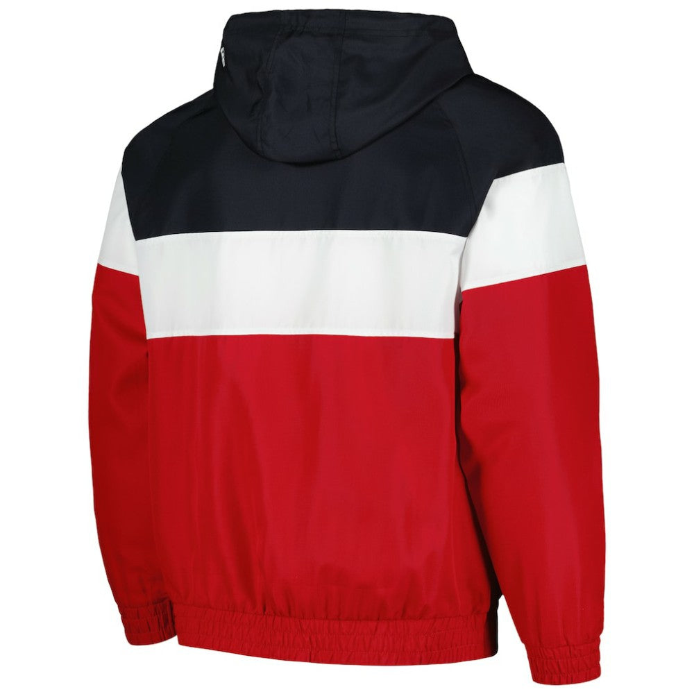 St. Louis Cardinals New Era Ripstop Raglan Quarter-Zip Hoodie Windbreaker Jacket | MLB Sale