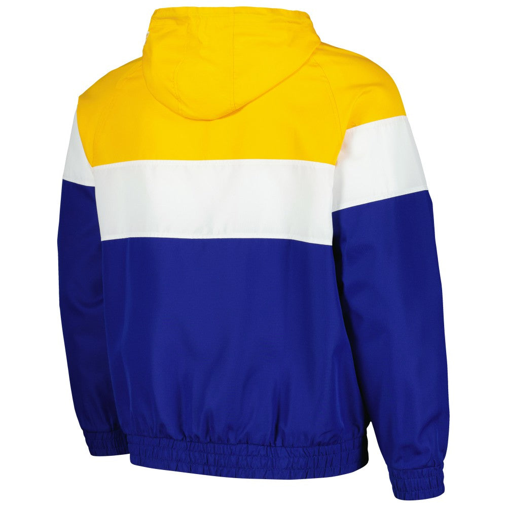 Milwaukee Brewers New Era Ripstop Raglan Quarter-Zip Hoodie Windbreaker Jacket | MLB Sale