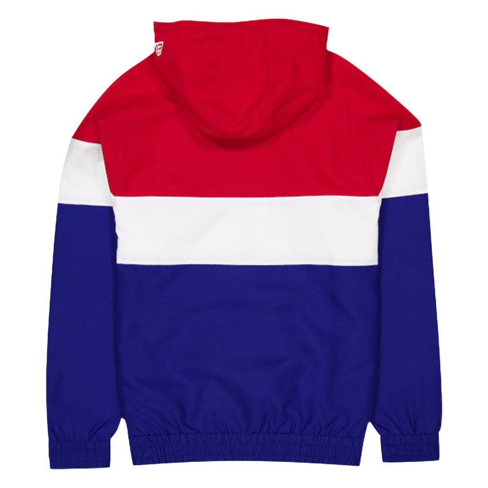 Atlanta Braves New Era Ripstop Raglan Quarter-Zip Hoodie Windbreaker Jacket | MLB Outlet