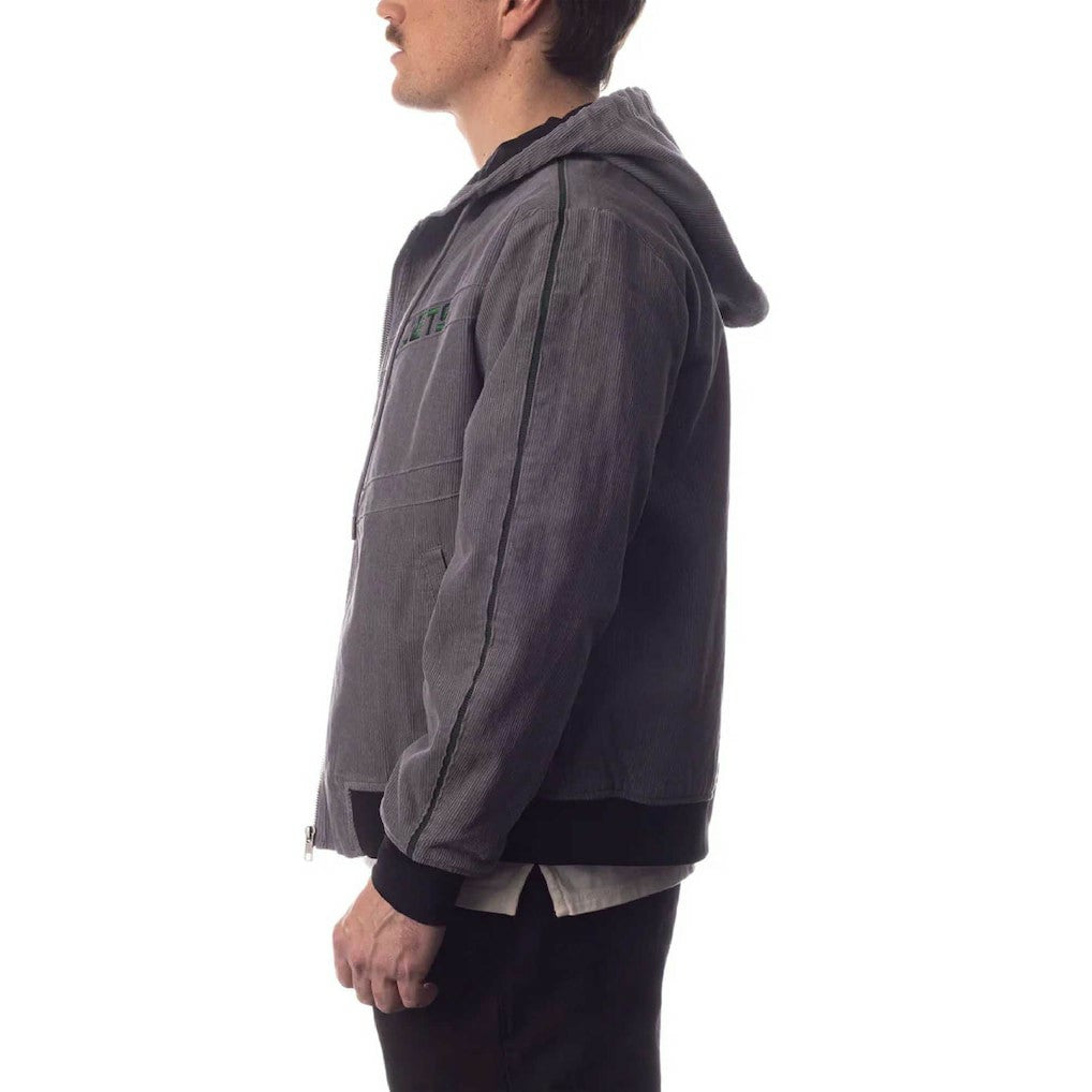 New York Jets  The Wild Collective Corduroy Bomber Full-Zip Jacket