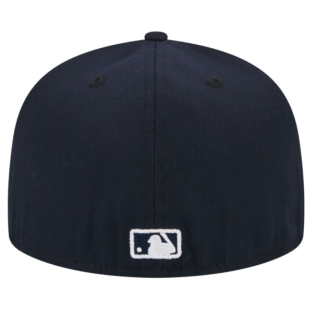 Miami Marlins New Era White Logo 59FIFTY Fitted Hat | MLB Discount