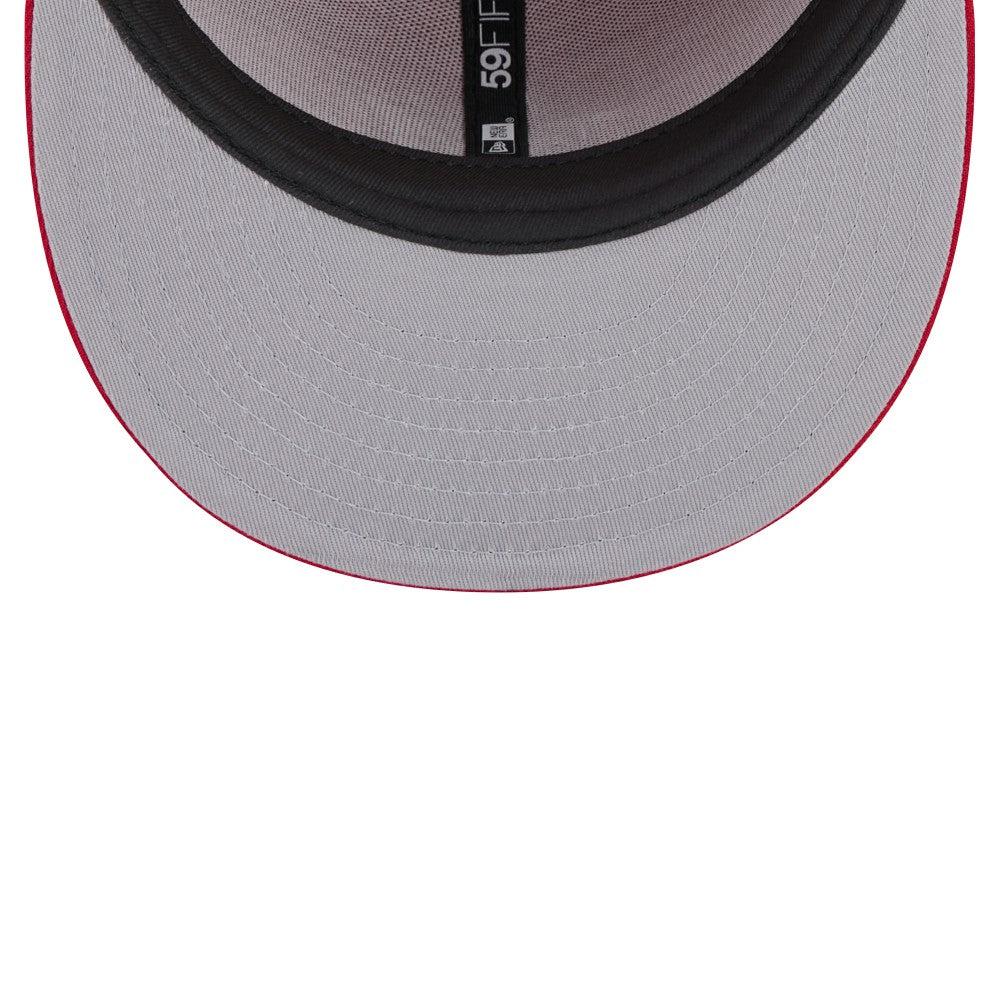Miami Marlins New Era White Logo 59FIFTY Fitted Hat | MLB Sale
