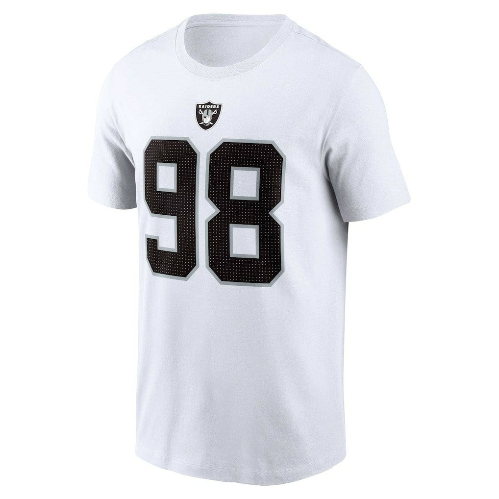 Las Vegas Raiders Nike Maxx Crosby  Player Name & Number T-Shirt