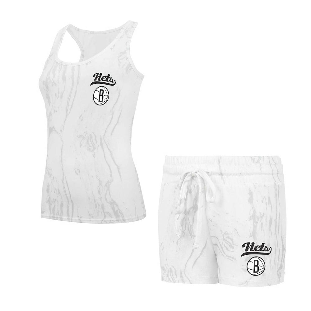 Brooklyn Nets Concepts Sport Women's Quartz Tank Top & Shorts Set Outlet