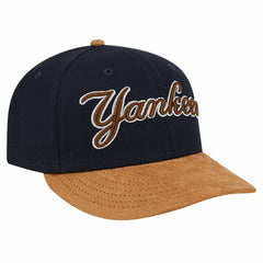 New York Yankees New Era Team Suede Visor Low Profile 59FIFTY Fitted Hat | MLB Sale