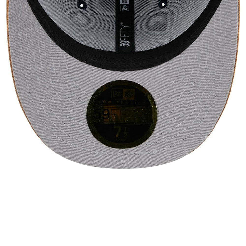 New York Yankees New Era Team Suede Visor Low Profile 59FIFTY Fitted Hat | MLB Sale